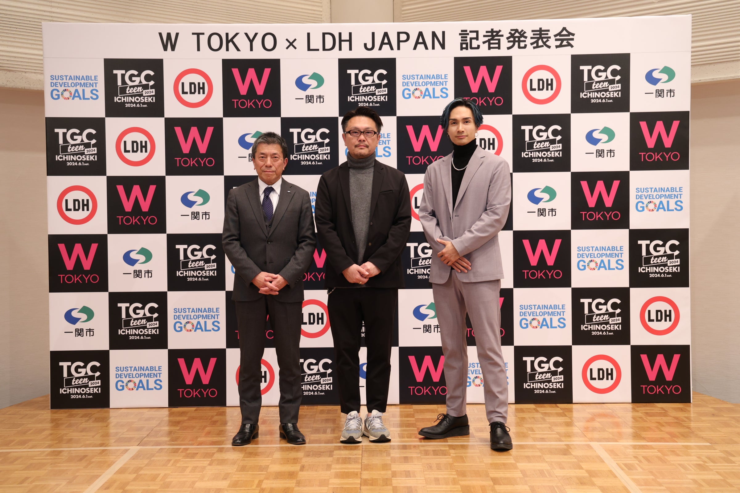 （C）W TOKYO×LDH JAPAN 記者発表会
