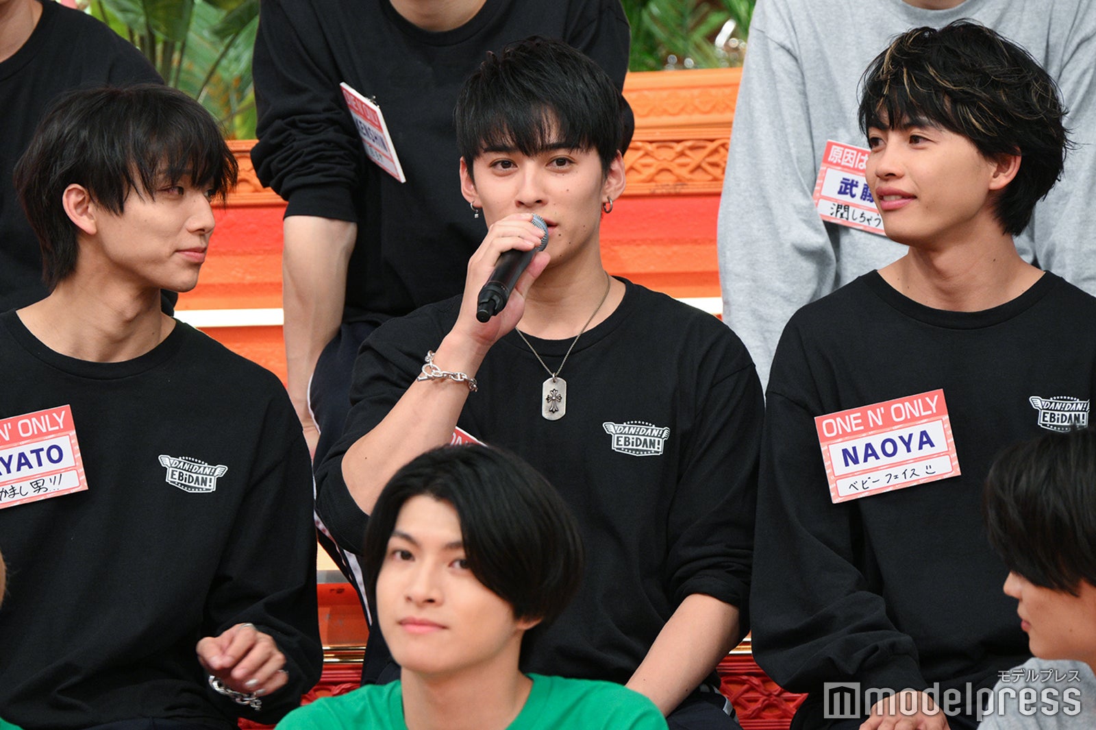 （左から）HAYATO、TETTA、NAOYA（C）モデルプレス