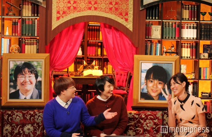 (左から)ハリセンボン・近藤春菜&箕輪はるか、安座間美優/画像提供:テレビ朝日