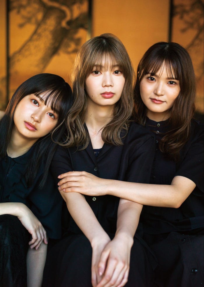 影山優佳×高本彩花×高瀬愛奈(画像提供:白夜書房)