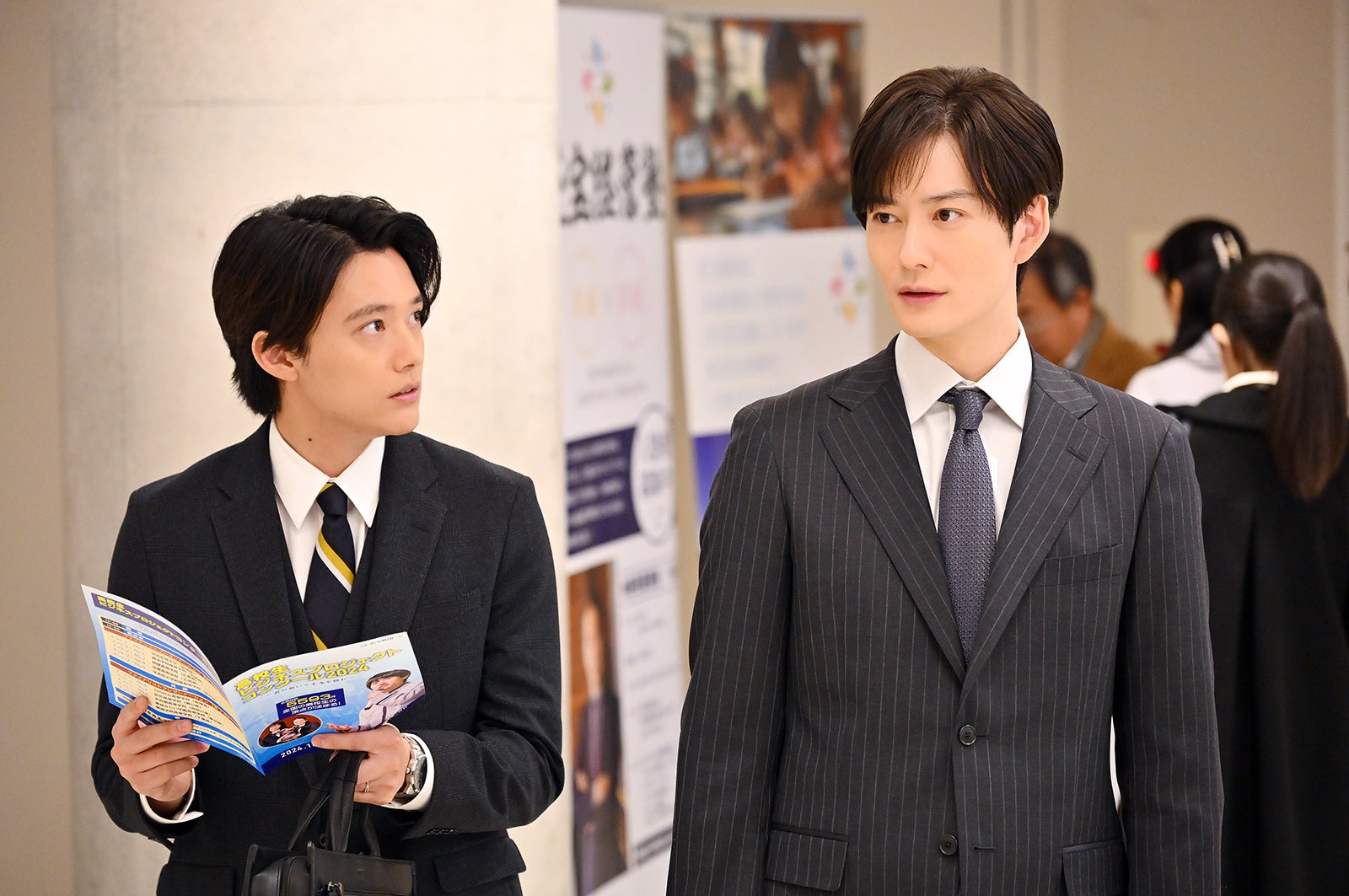 櫻井海音、岡田将生「御上先生」（C）TBS