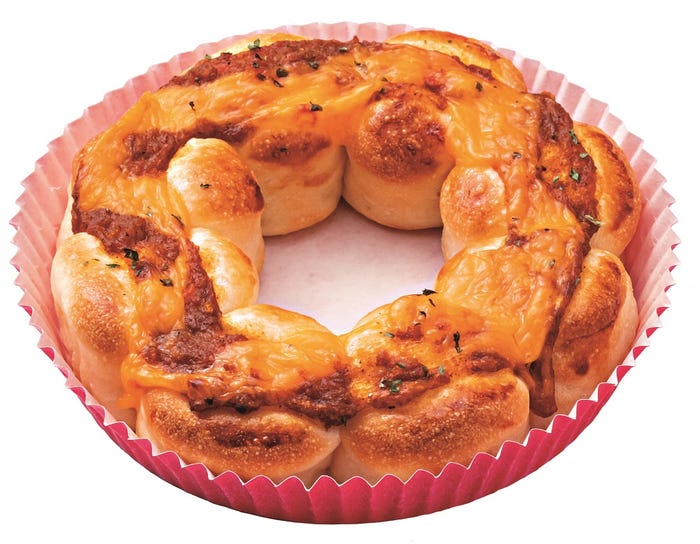 ポン・デ・ちぎりパン キーマカレー&チーズ/画像提供:ダスキン