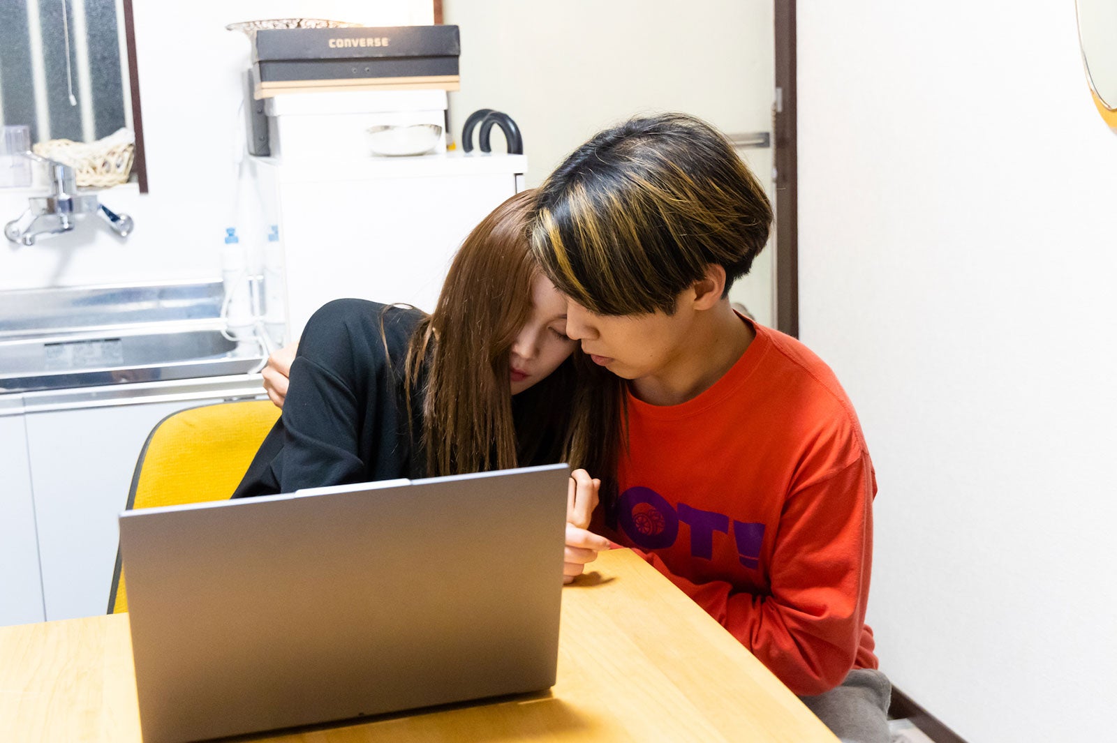 中村ゆりか、片寄涼太（C）テレビ朝日