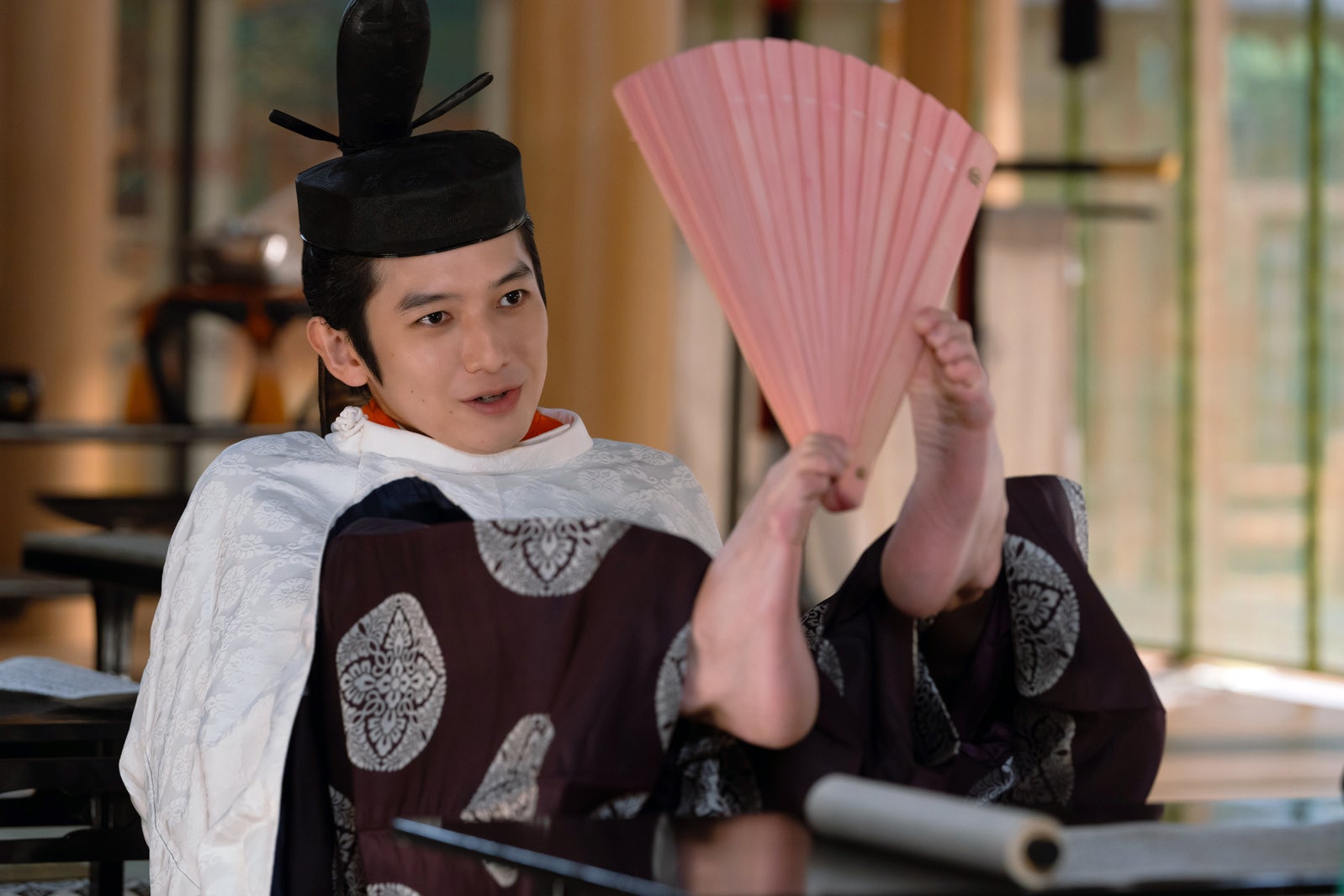 本郷奏多「光る君へ」第2話より（C）NHK