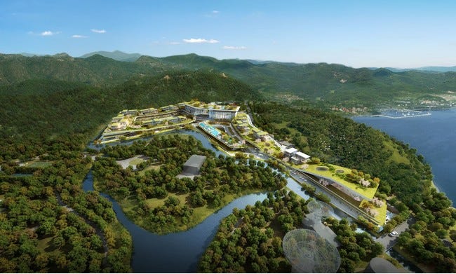 「ホテルオークラ上海シェシャン」2024年開業、四季折々の自然に溶けこむリゾートホテル