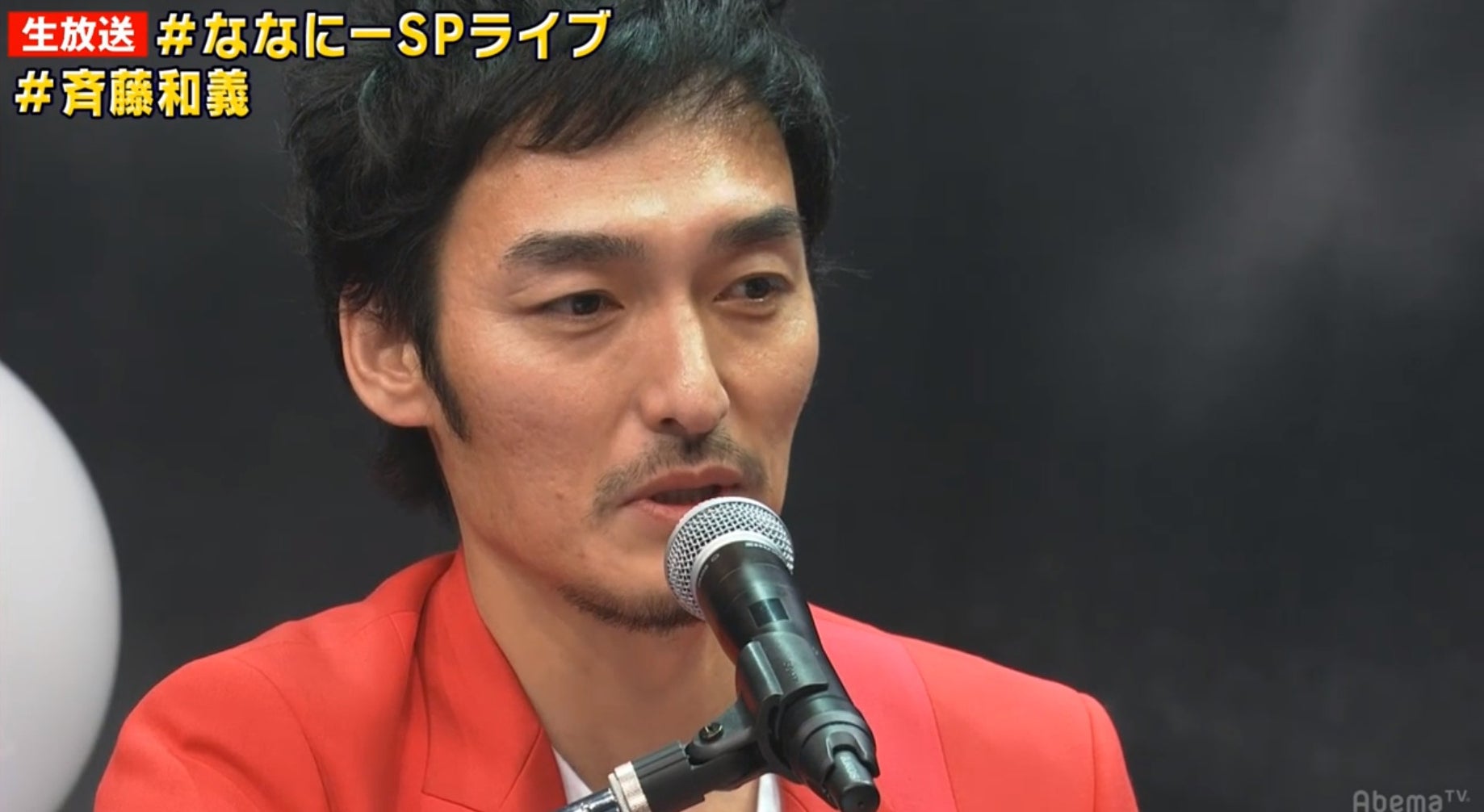 大杉漣さんへの思いを語る草なぎ剛（C）AbemaTV