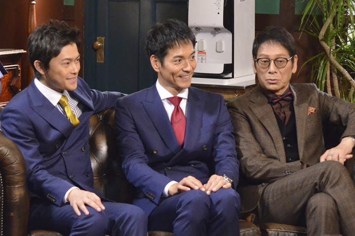 勝地涼、沢村一樹、大杉漣「レンタル救世主」第2話場面カット(C)日本テレビ