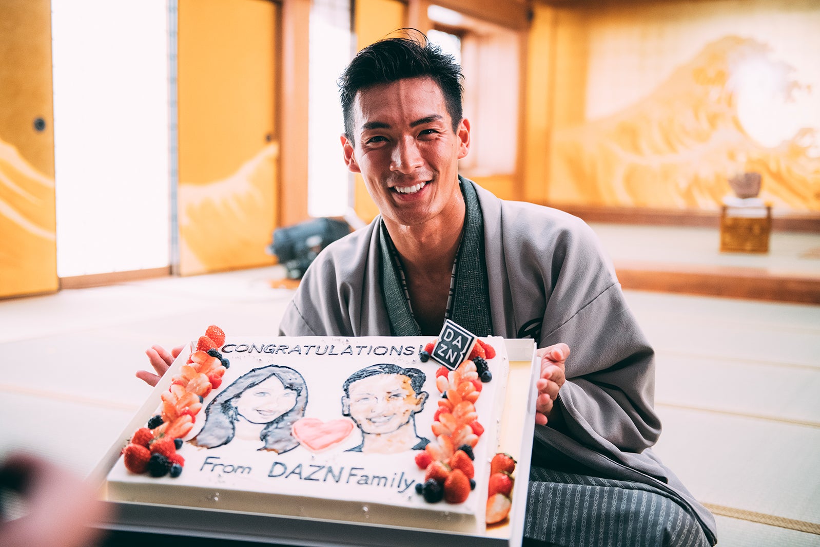 槙野智章（C)Suguru Saito／DAZN（提供写真）