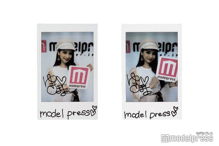 ゆきぽよ、サイン入りチェキプレゼント(C )モデルプレス