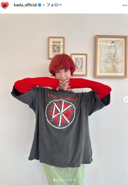 木村カエラInstagramより