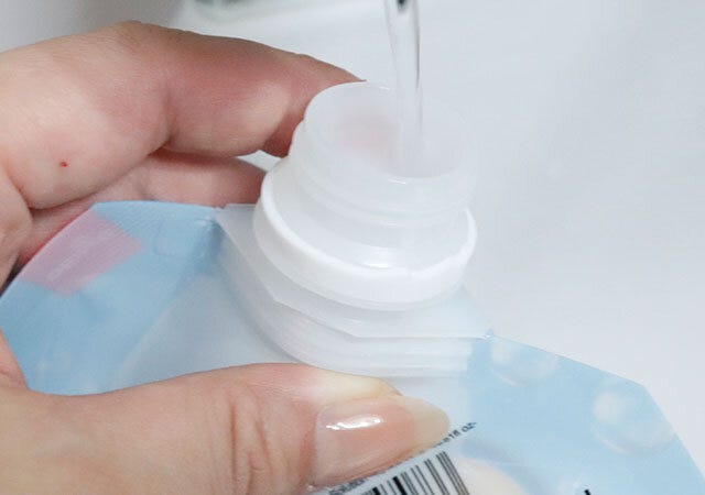 ダイソー　濃縮シャボン玉液　水で薄める