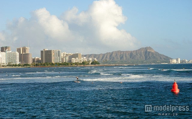 カカアコから見たダイヤモンドヘッドの眺め／photo by jdnx
