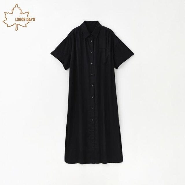 しまむら シャツワンピース しまむらのシャツワンピース