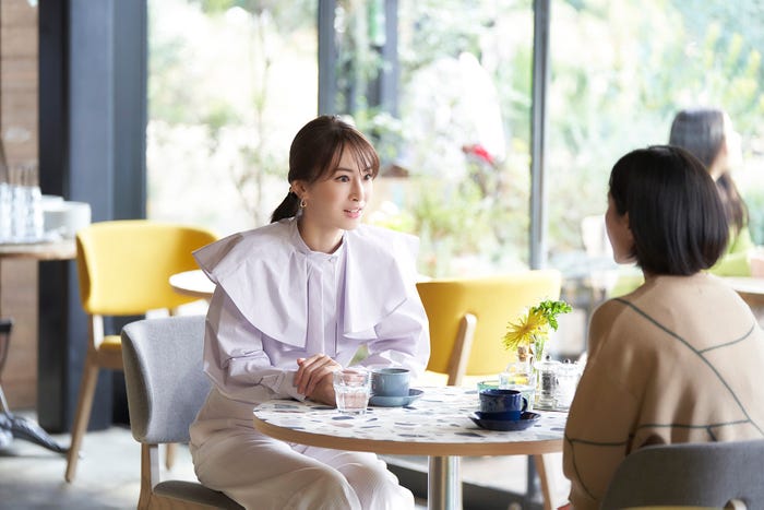 北川景子/CM「信じられる」篇メイキングより(提供写真)