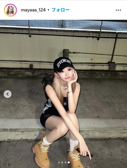 重川茉弥Instagramより