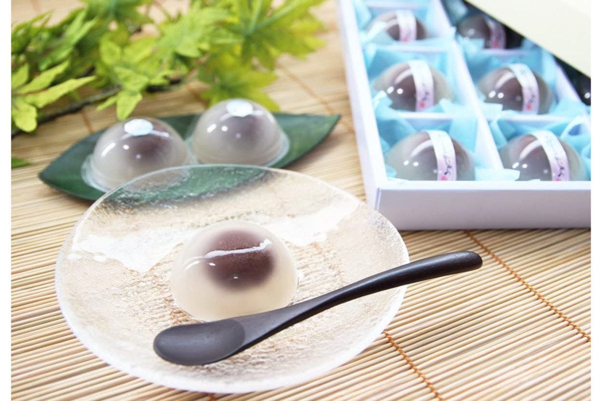 創味菓庵]ぷるぷる水まんじゅう