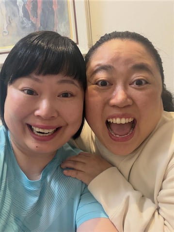 『THE W』優勝、ニッチェ 近藤が相方との2ショット公開「まだビックリの渦中におります」