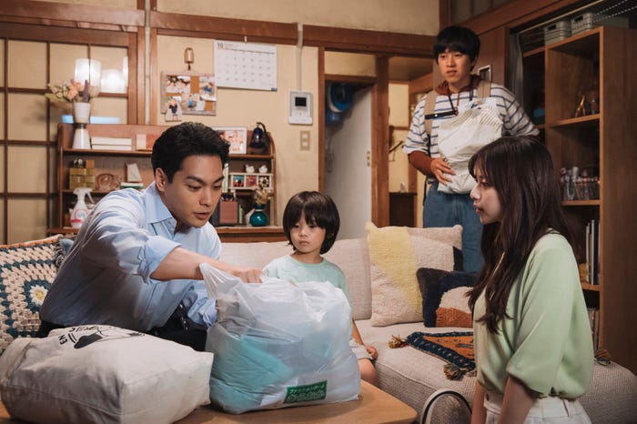 柳楽優弥、佐藤大空、坂東龍汰、齋藤飛鳥「ライオンの隠れ家」第6話(C)TBS