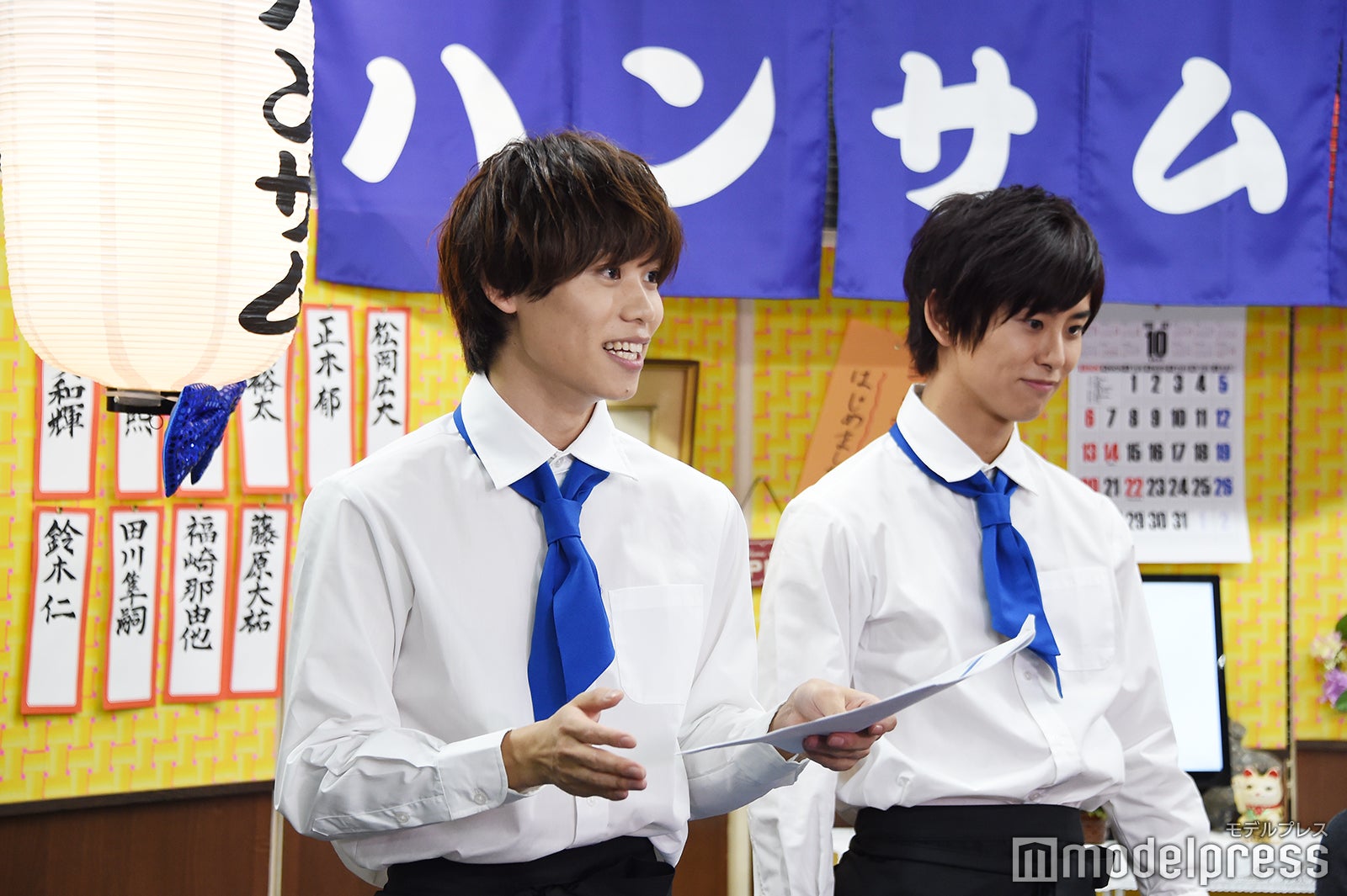 “店主”としてMCをつとめた太田将熙、正木郁 （C）モデルプレス