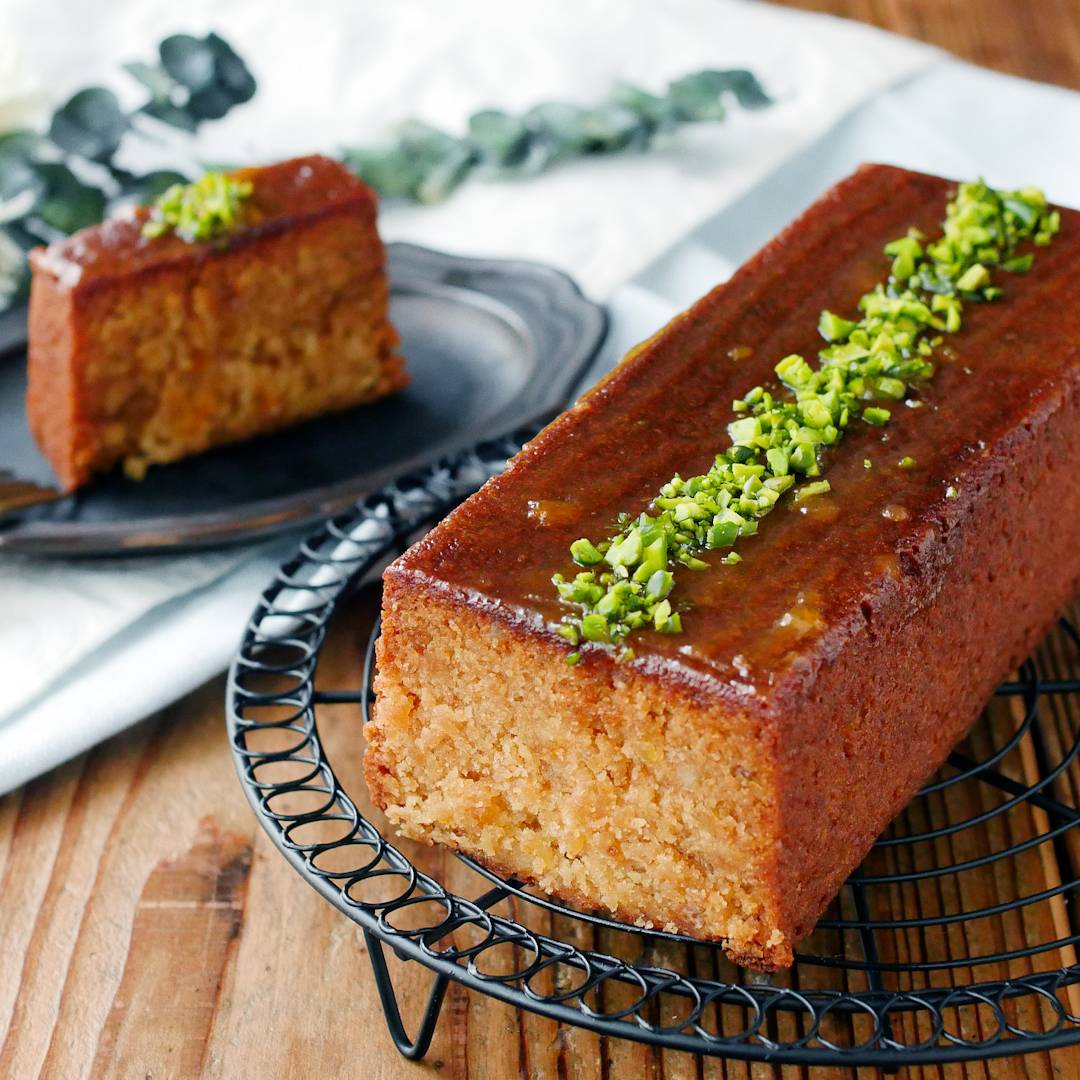 爽やかな香り広がる。オレンジピールのパウンドケーキ