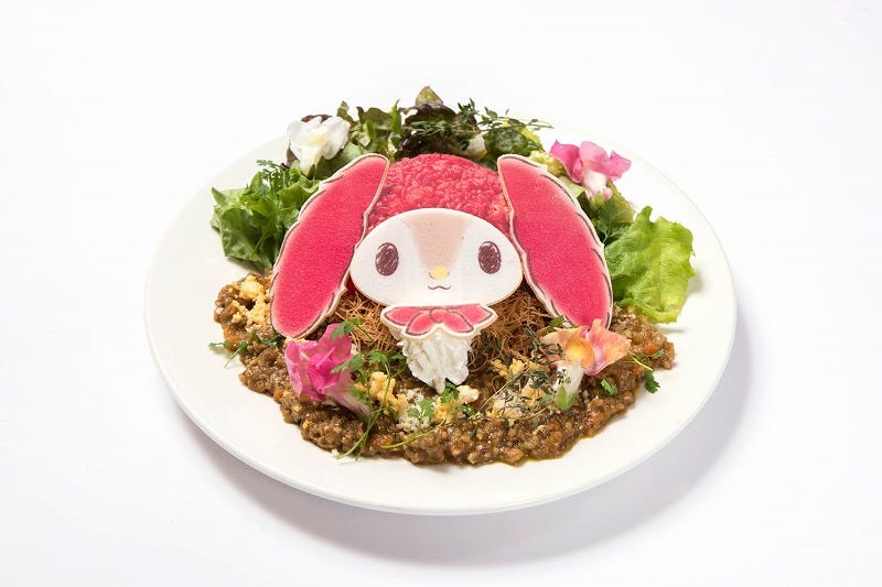 マイメロの“はとこ”、リトルフォレストフェロォ初のコラボカフェがOPEN