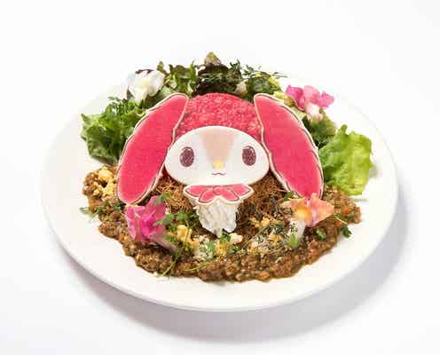 マイメロの“はとこ”、リトルフォレストフェロォ初のコラボカフェがOPEN