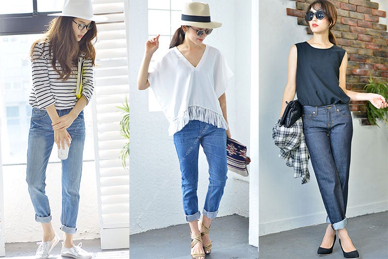 オシャレ上級者は持ってる！「ストレートデニム」で作るこなれシンプル