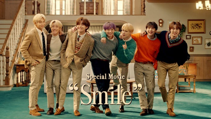 「XYLITOL×BTS Smile Special Movie」 (提供写真)