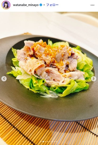 渡辺美奈代Instagramより