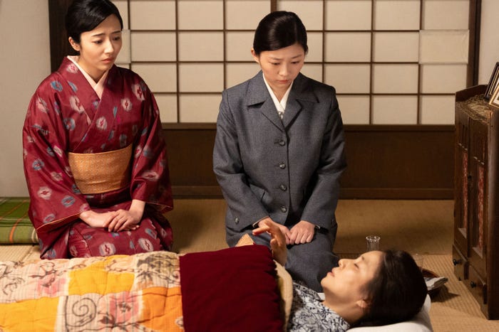 森田望智、伊藤沙莉、石田ゆり子「虎に翼」第59話(C)NHK