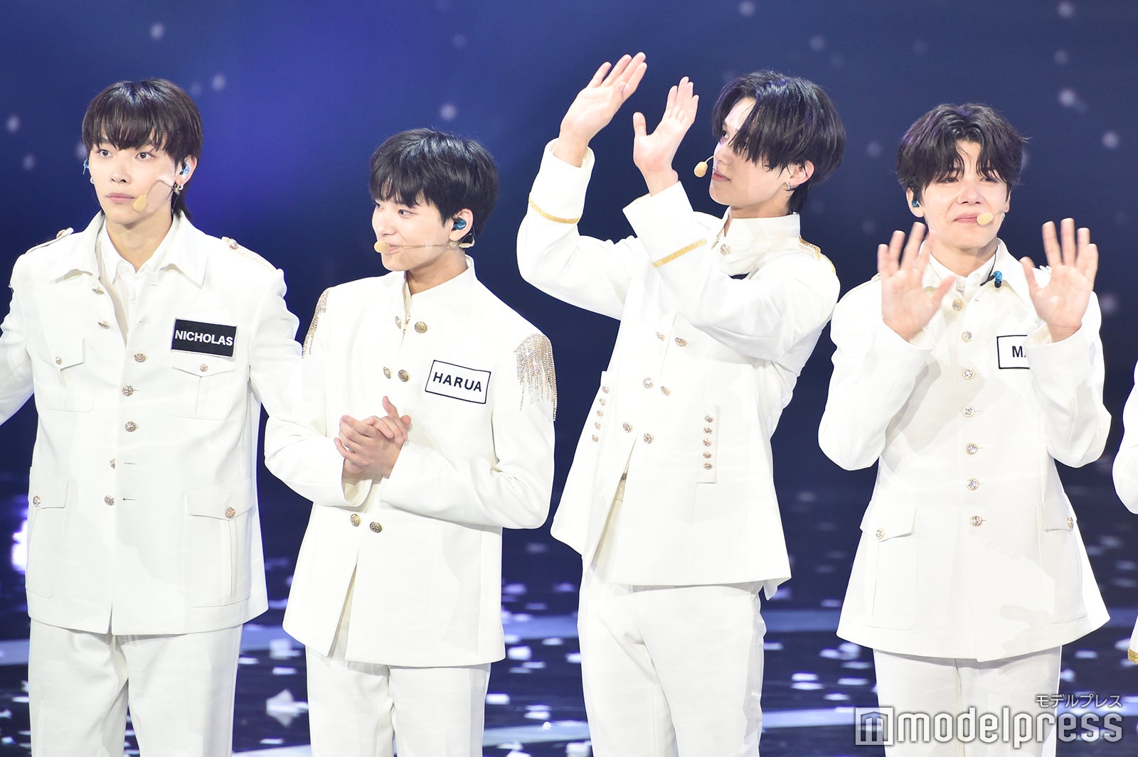 NICHOLAS、HARUA、K、MAKI （C）モデルプレス