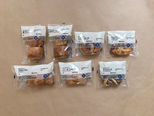 無印良品の糖質10g以下のパン商品