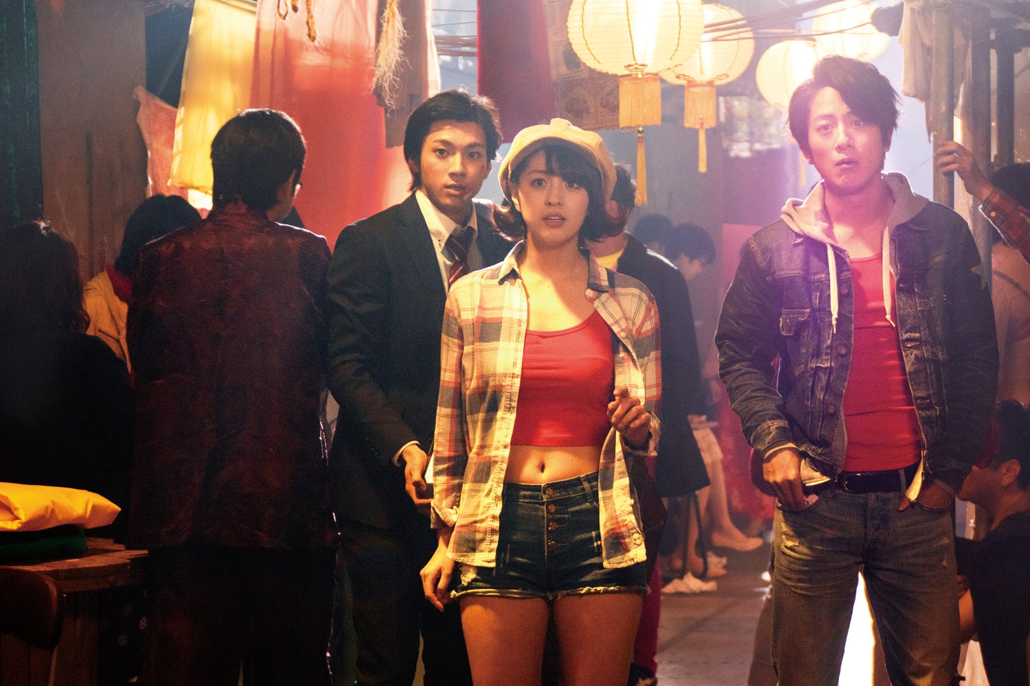 映画「破裏拳ポリマー」のワンシーン（C）2017「破裏拳ポリマー」製作委員会