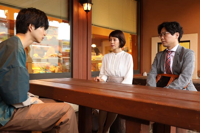 鈴木仁、沢口靖子、山崎樹範 (C)テレビ朝日