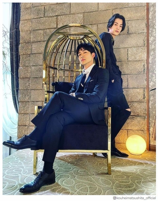 「やんごとなき一族」松下洸平、渡邊圭祐との“VOGUE風”ショット公開「VOGUEみたいに撮りたいって言い出したのは俺」