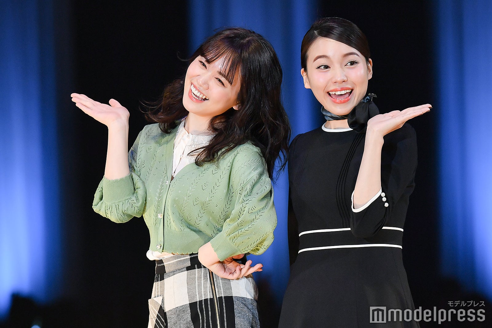 ゆうこす、元美容部員 和田さん／「平成最後のYouTuber祭りステージ」より（C）モデルプレス