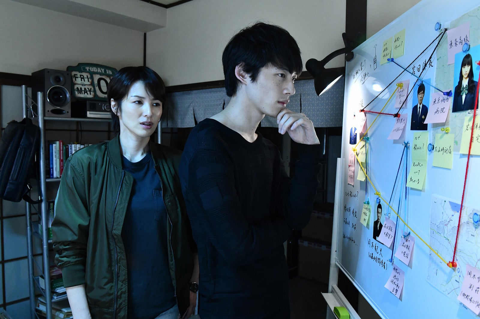 吉瀬美智子、坂口健太郎／『シグナル 長期未解決事件捜査班』より（写真提供：カンテレ）