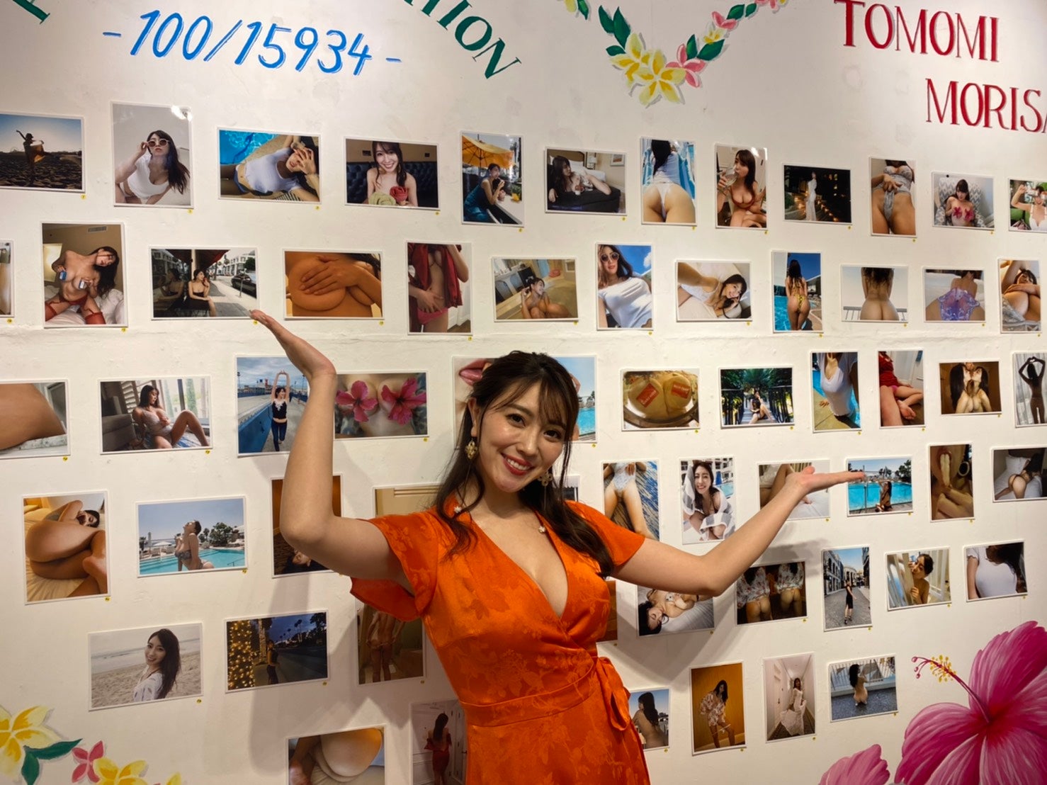 森咲智美“エロ過ぎる写真展”開催　SEXYカット多数で「全部お気に入り」
