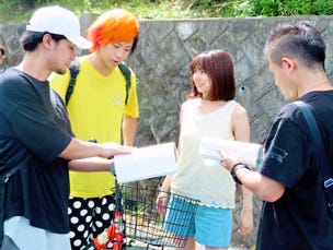 映画「明日、キミのいない世界で」オフショット