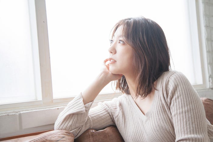 水田あゆみ/「CanCam」4月号(画像提供:小学館)