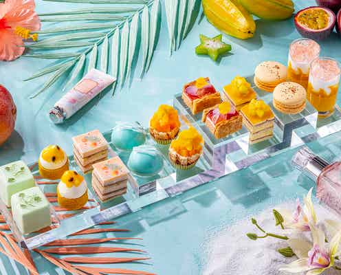 ジルスチュアート×キンプトン新宿東京の“香水アフタヌーンティー”が復活!夏気分高まる南国フルーツを使用