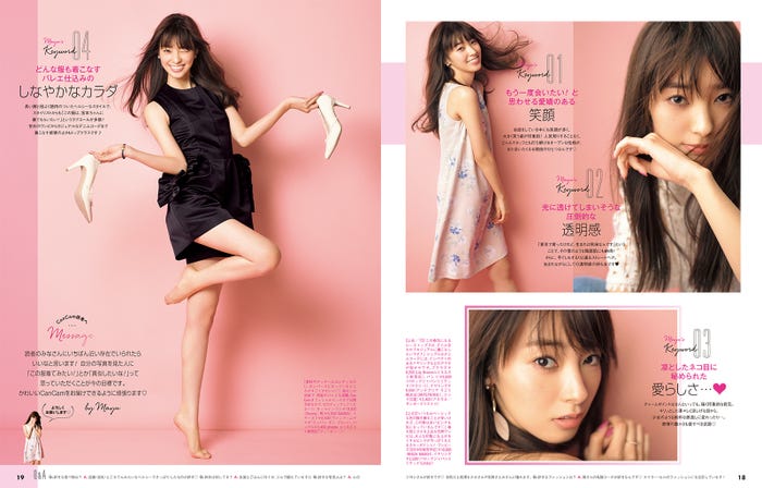 宮本茉由「CanCam」2月号誌面カット(画像提供:小学館)