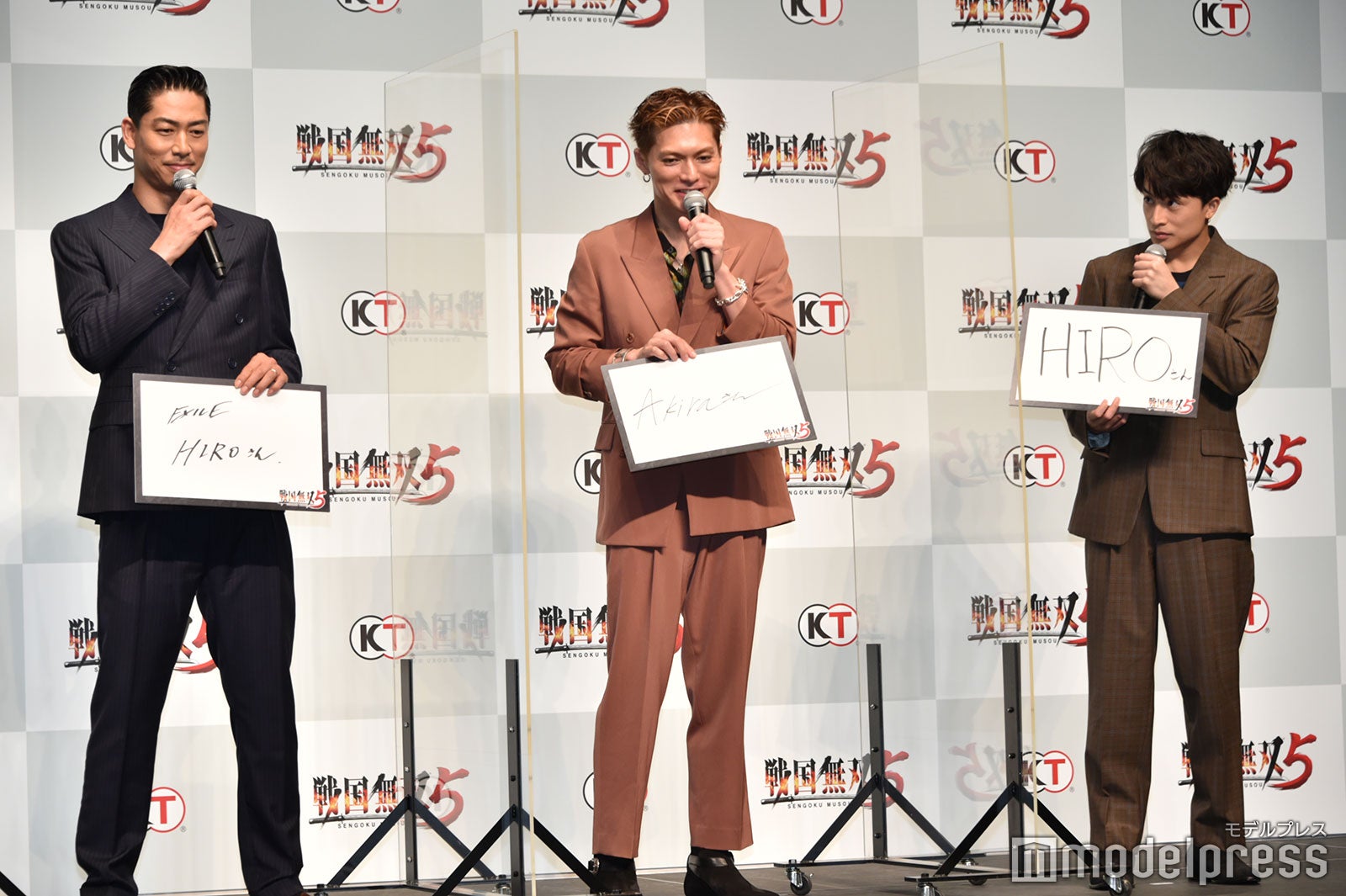 AKIRA、SHOKICHI、白濱亜嵐（C）モデルプレス