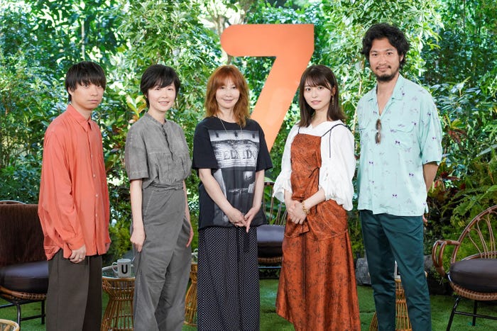 尾崎世界観、本谷有希子、YOU、長濱ねる、青木崇高(写真提供:カンテレ)