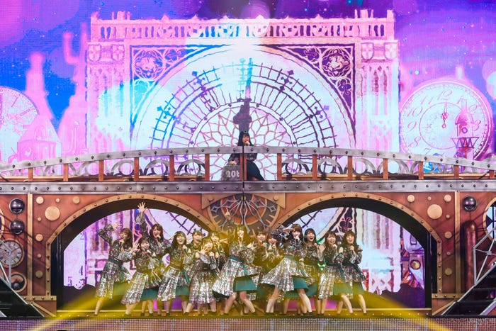 「HINATAZAKA46 Live Online,YES!with YOU!~“22人”の音楽隊と風変わりな仲間たち~」/撮影:上山陽介