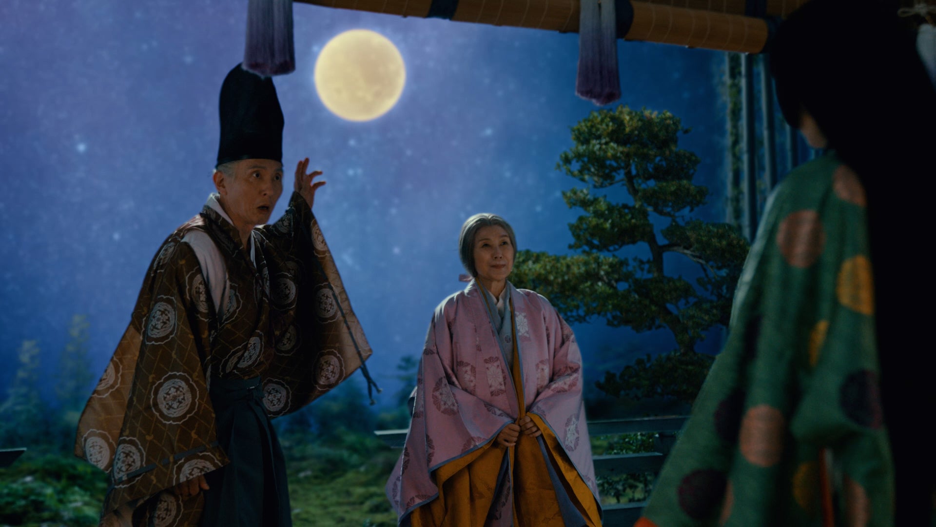 松重豊、手塚理美「帰ってきたかぐや姫」篇 （提供写真）