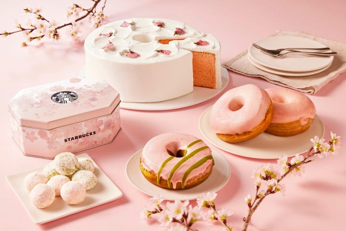 SAKURAシーズンフード/画像提供:スターバックス コーヒー ジャパン