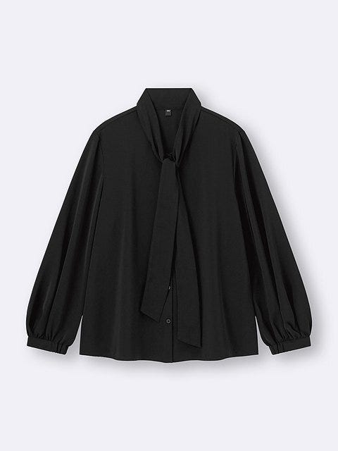 GU ボウタイブラウス GUのボウタイブラウス