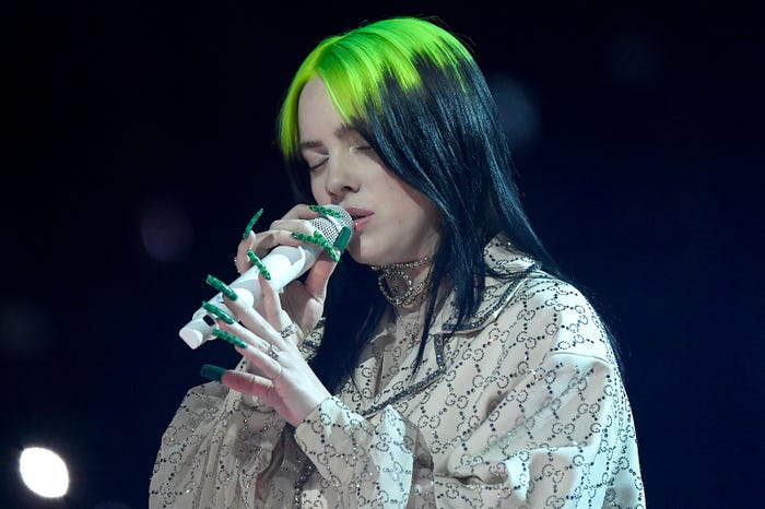 ビリー・アイリッシュ/photo by Getty Images