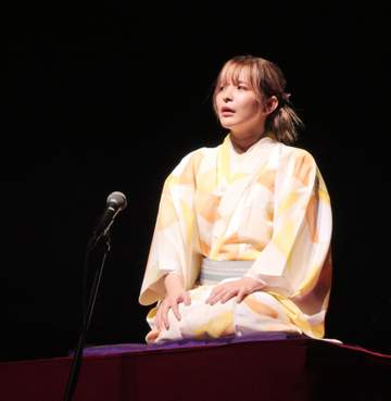 落語好き歌手・アンジェリーナ1／3 公演で落語披露 一切かまず真打2人が称賛「普通かみますよ」
